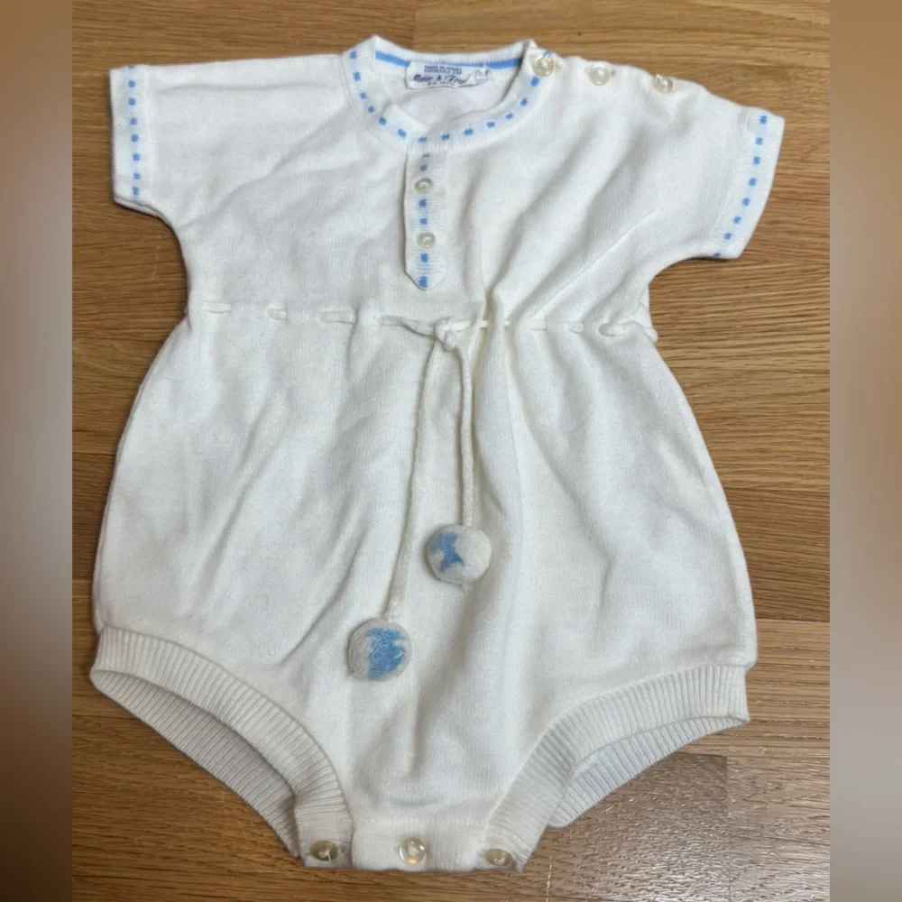 VTG 60s Meier & Frank‎ Baby Romper